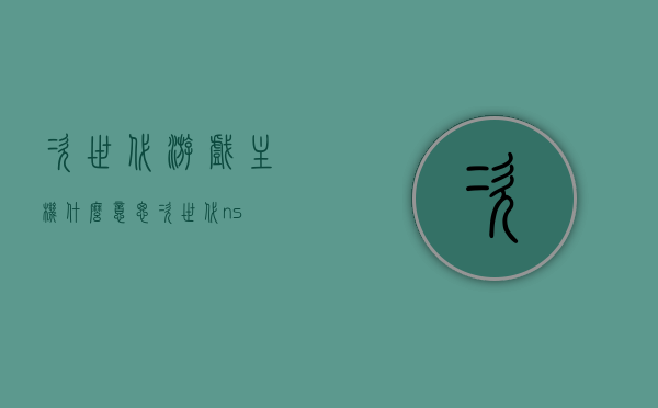 次世代游戏主机什么意思（次世代ns），次世代游戏主机解析，什么是次世代及NS的含义？，次世代游戏主机解析，NS的含义与次世代概念深度解读！