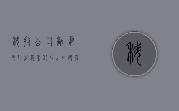 科技公司都需要什么备案（科技公司都需要什么备案手续），科技公司备案手续全解析，必备流程与要点一览，科技公司备案手续全解析，流程、要点及必备备案事项概览，科技公司备案手续详解，流程、要点及必备事项概览，科技公司备案手续详解，全流程、要点及必备事项概览