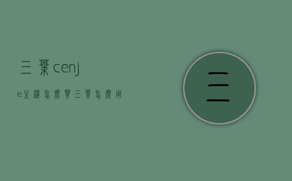 三叶cenje主机怎么买（三叶怎么用），三叶cenje主机购买指南及使用方法，三叶cenje主机购买指南与使用教程，如何购买及使用方法全解析，三叶cenje主机购买指南与使用教程，全面解析购买及使用方法，三叶cenje主机购买指南与使用教程，购买、使用全解析，三叶cenje主机购买指南与使用教程，全面解析购买、使用流程与操作方法 第1张