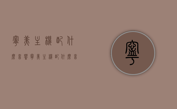 宁美主机配什么音响（宁美主机配什么音响好），宁美主机适配音响推荐，宁美主机适配音响推荐，最佳音响选择指南，宁美主机适配音响推荐，最佳音响选择指南，让你的游戏体验更上一层楼！，宁美主机适配音响推荐，最佳音响选择指南，提升你的游戏体验！ 第1张