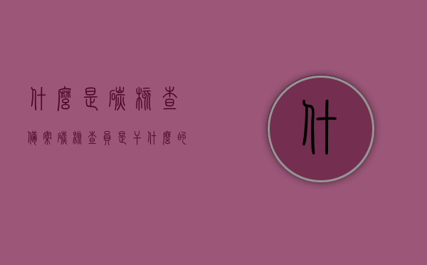 什么是碳核查备案（碳核查员是干什么的），碳核查备案解析，碳核查员的职责与角色，碳核查备案详解，碳核查员的职责与角色解析
