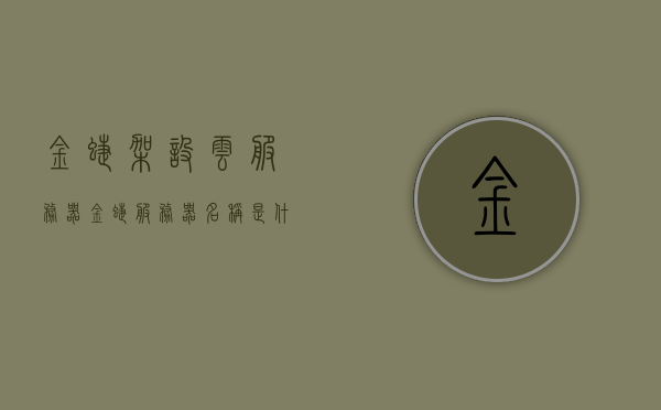 金蝶架设云服务器（金蝶服务器名称是什么），金蝶云服务器架设与命名探索，金蝶云服务器架设与命名揭秘，探索金蝶服务器名称及其云服务器建设之路 第1张