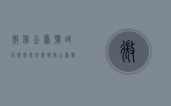 微信公众号域名规则是什么（微信公众号域名怎么填写），微信公众号域名规则详解，如何正确填写微信公众号域名