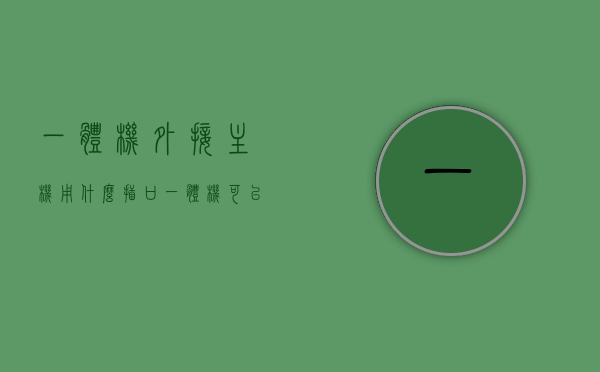 一体机外接主机用什么插口（一体机可以外加主机吗），关于一体机的外接主机插口问题及可行性探讨，一体机外接主机插口选择与可行性探讨