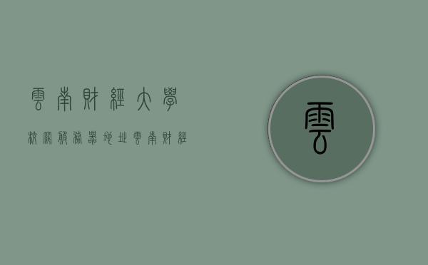 云南财经大学校网服务器地址（云南财经大学网址是什么），云南财经大学校网服务器地址解析及官方网址揭秘