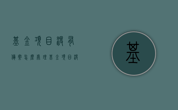 基金项目没有备案怎么处理（基金项目没有备案怎么处理好），如何处理未备案的基金项目，有效应对策略与措施