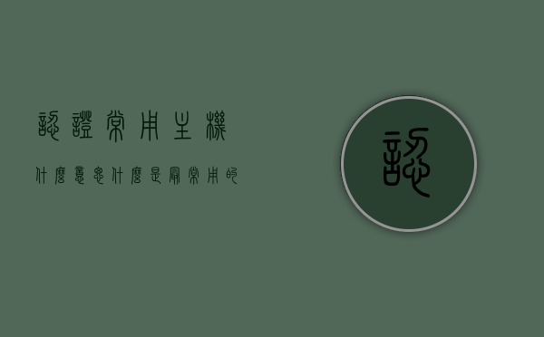 认证常用主机什么意思（什么是最常用的认证机制），主机认证机制详解，什么是常用的主机认证及其作用？