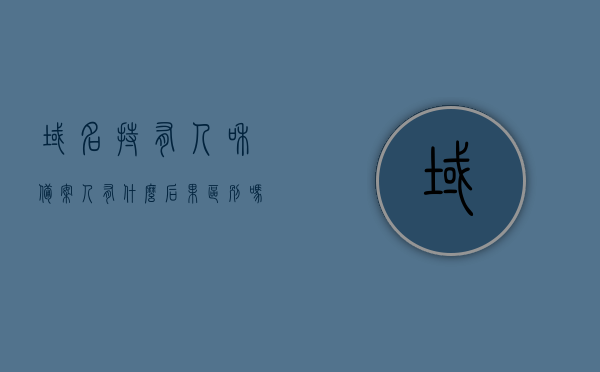 域名持有人和备案人有什么后果区别吗（域名个人备案有什么限制），域名持有人与备案人的区别及后果，域名个人备案的限制与影响