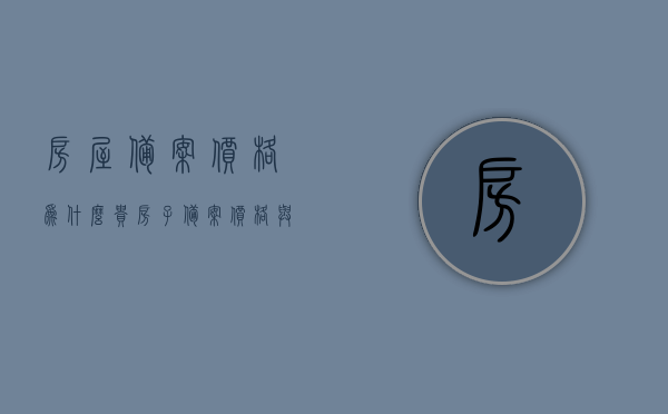 房屋备案价格为什么贵（房子备案价格与实际价格不一样怎么办），房屋备案价格揭秘，原因及价格不一致应对策略，揭秘房屋备案价格背后的原因与应对策略，高价背后的秘密及应对方法！