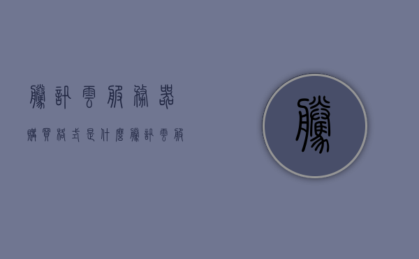 腾讯云服务器购买格式是什么（腾讯云服务器购买后怎么使用），腾讯云服务器购买流程与使用方法指南，腾讯云服务器购买流程与使用指南，购买格式及使用方法解析，腾讯云服务器购买流程与使用指南，购买格式解析及使用方法详解