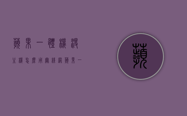 苹果一体机没主机怎么用无线网（苹果一体机没有网络怎么办），苹果一体机无主机状态下如何实现无线网络连接问题及解决方案，苹果一体机无主机状态实现无线网络连接的方法与解决方案