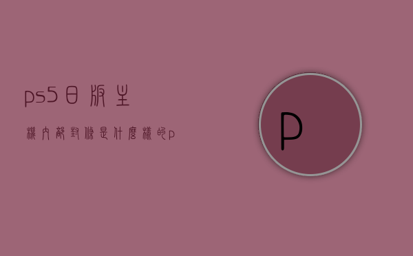 ps5日版主机内部封条是什么样的（ps5塑封），PS5日版主机内部封条及塑封细节揭秘