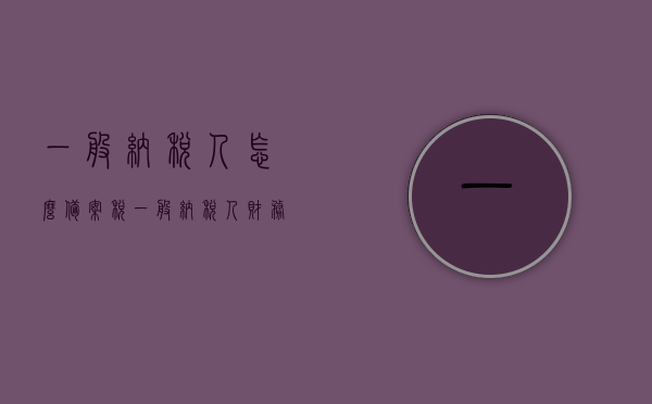 一般纳税人怎么备案税（一般纳税人财务备案制度选择），一般纳税人财务备案制度详解，如何顺利备案税？