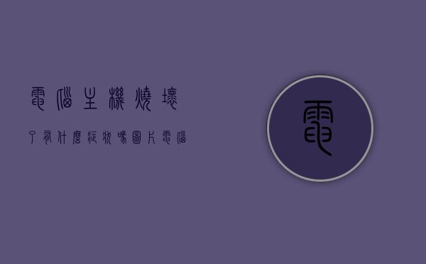电脑主机烧坏了有什么症状吗图片（电脑主机烧毁图片），电脑主机损坏的症状与图片解析，电脑主机损坏症状解析，烧毁迹象与图片解析