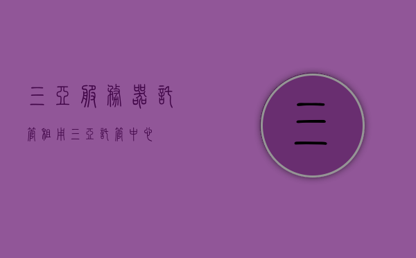 三亚服务器托管租用（三亚托管中心），三亚服务器托管租用中心，专业托管服务，满足您的需求