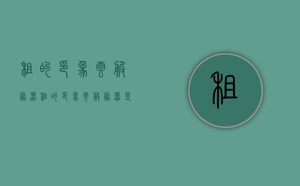 租的印象云服务器（租的印象云服务器是什么），关于租的印象云服务器的介绍与解析，关于租的印象云服务器的介绍与解析，概念、功能及优势解析