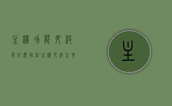主机功能升级有什么用（给主机升级主要是换什么），主机功能升级的重要性及升级主要更换部件解析