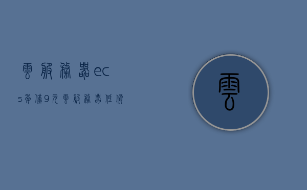 云服务器ecs年仅9元（云服务器 低价），云服务器ECS超低价仅需9元！，云服务器ECS超低价特惠，仅需9元！