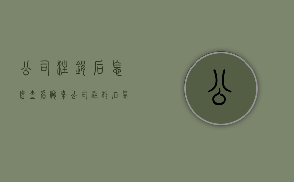 公司注销后怎么查看备案（公司注销后怎么查询注销证明），公司注销后的备案查询与注销证明查询指南，公司注销后的备案查询与注销证明获取指南，查询流程详解，公司注销后的备案查询与注销证明获取指南，详解查询流程，公司注销后的备案查询与注销证明获取详解，查询流程指南，公司注销后的备案查询与注销证明获取详解，查询流程指南及查询步骤解析