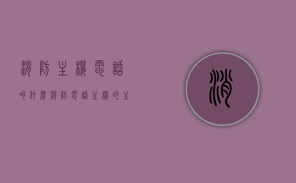 消防主机电话叫什么（消防电话主机的主要功能），消防电话主机功能与名称解析，消防主机电话详解，消防主机电话功能与名称解析，解析消防电话主机的功能与名称，详解消防主机电话的作用和特点，消防电话主机功能与名称解析，全面详解消防主机电话的作用和特点