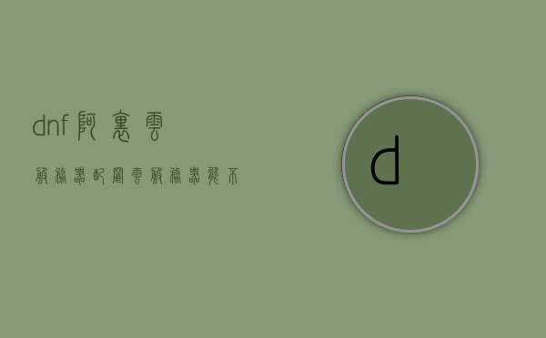 dnf阿里云服务器配置（云服务器能不能玩dnf），DNF阿里云服务器配置探讨，云服务器能否畅玩DNF？，DNF阿里云服务器配置探讨，能否畅玩DNF？
