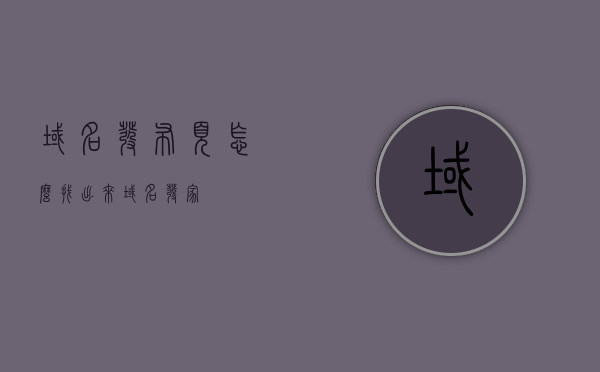 域名发布页怎么找出来（域名发家），如何找到域名发布页（域名发家指南），域名发布页寻找指南，域名发家之路的起点探索