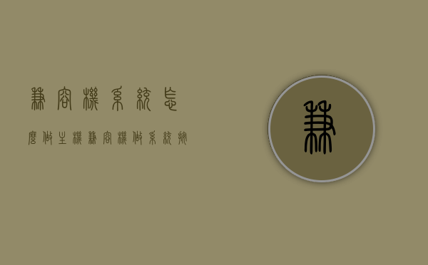 兼容机系统怎么做主机（兼容机做系统按那个键），如何为兼容机系统安装主机及按键操作指南，兼容机系统主机安装与按键操作指南，从系统安装到主机设置一键搞定！ 第1张
