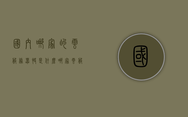国内哪家的云服务器快是什么（哪家云服务器比较便宜），国内云服务器速度与价格比较，哪家的云服务器既快又便宜？